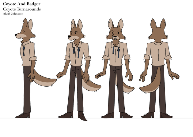 Coyote Turnaround by Akari Johnston